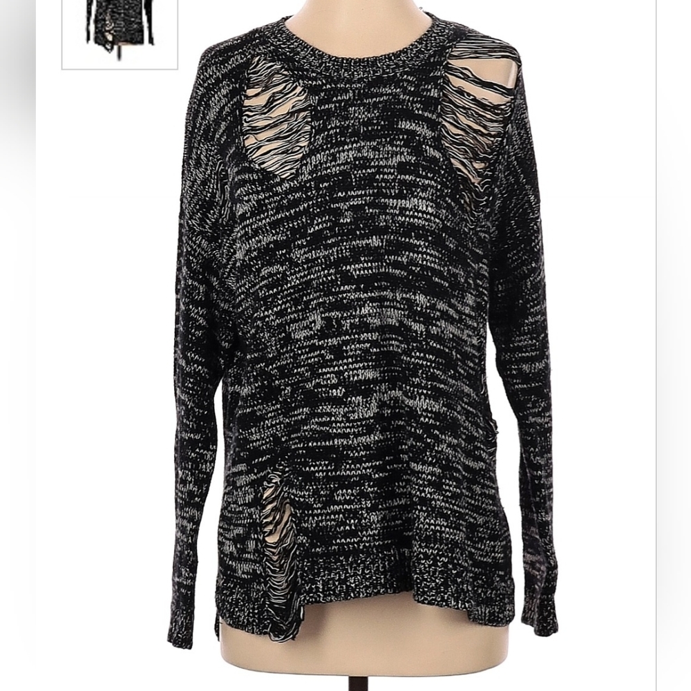 Gypsy Warrior Black Sweater Size XS